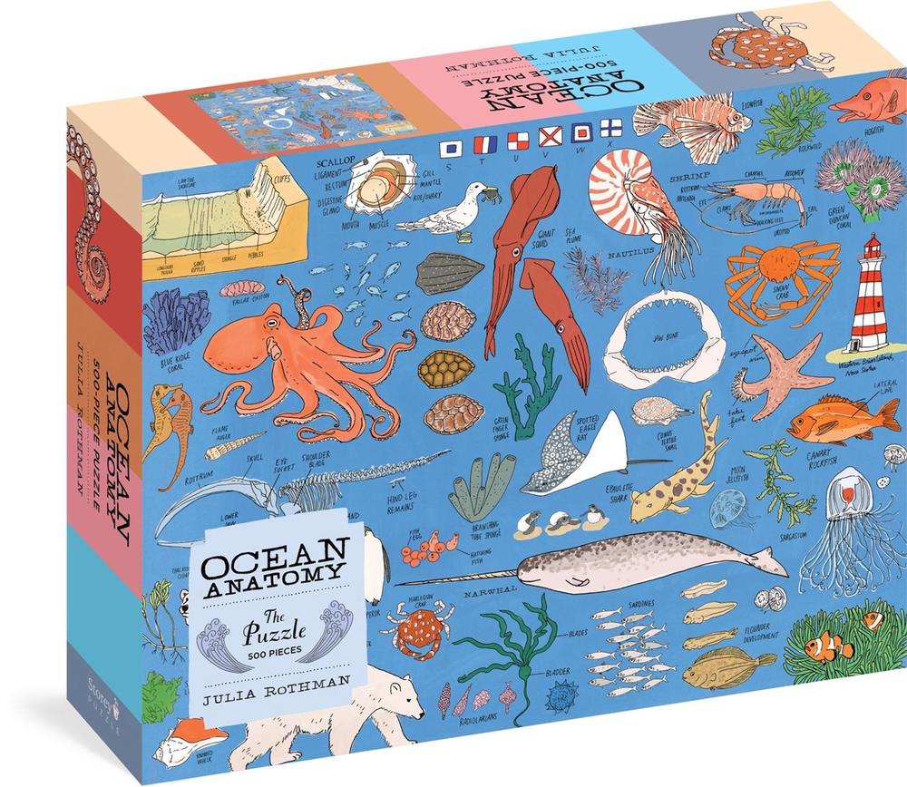 Ocean Anatomy: The Puzzle (500 pieces) by Julia Rothman - ISBN: 9781635864021