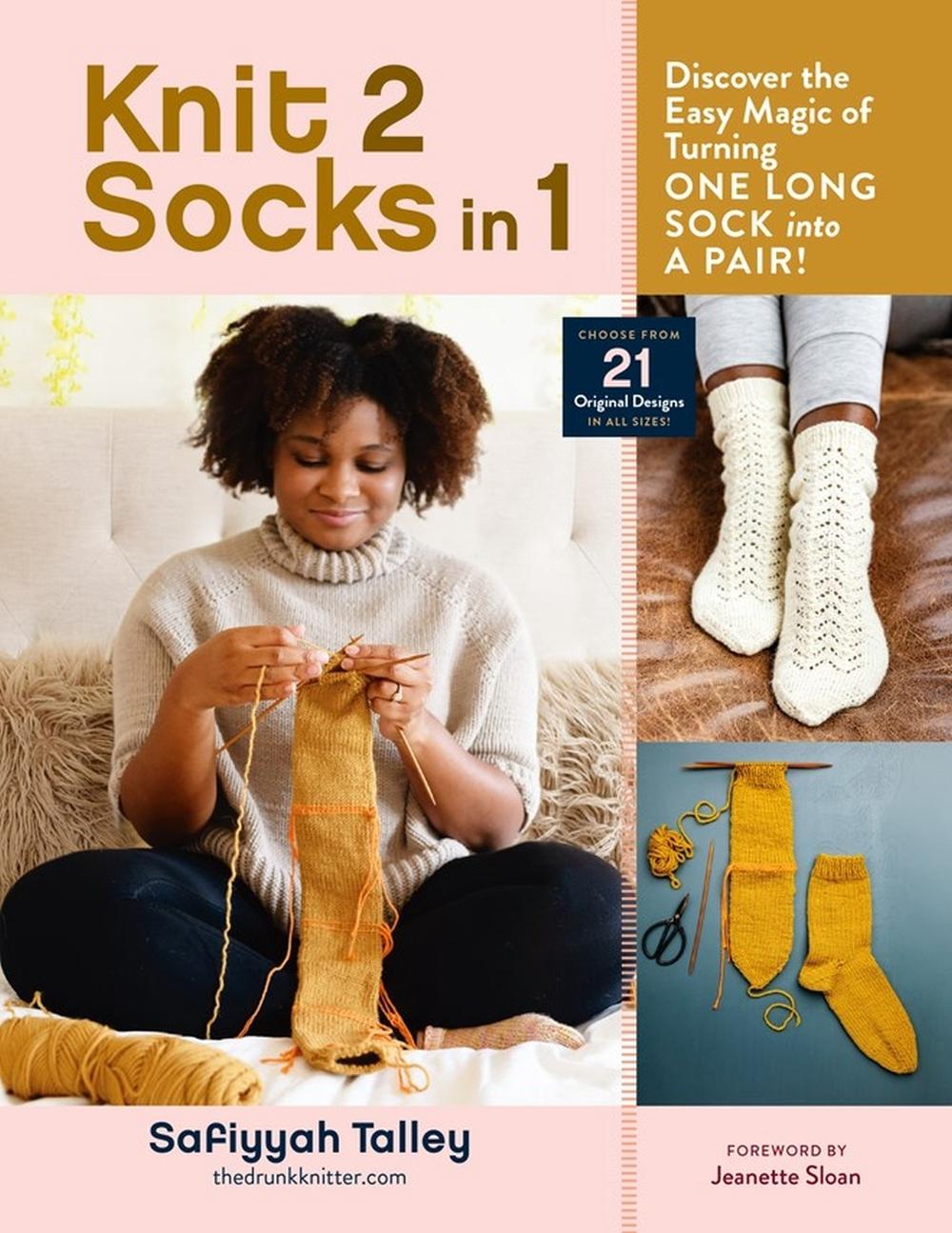 Knit 2 Socks in 1, 9781635864076