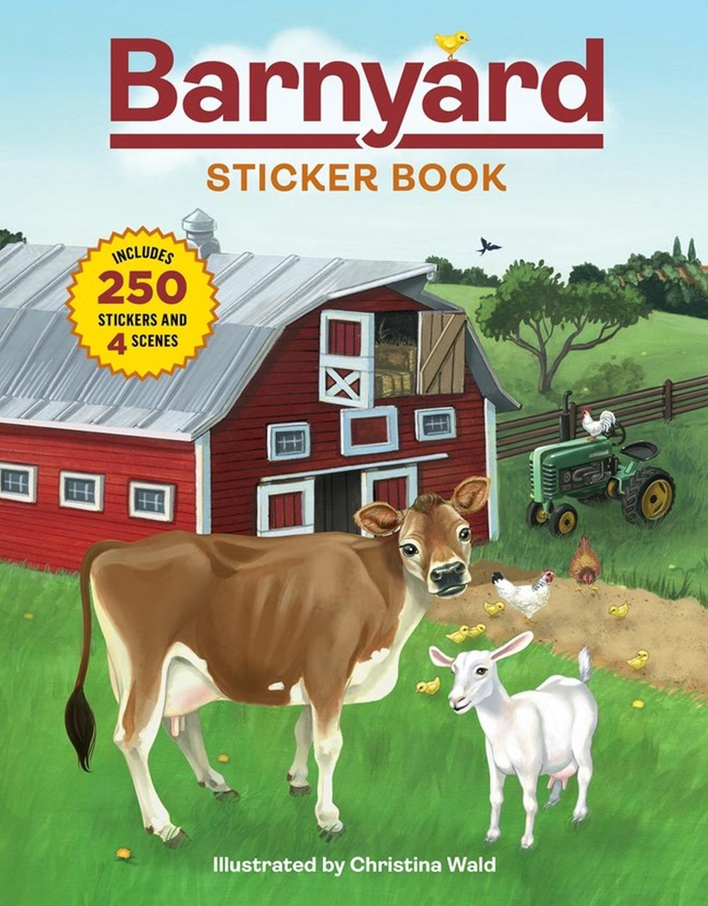 Barnyard Sticker Book by Christina Wald - ISBN: 9781635864946