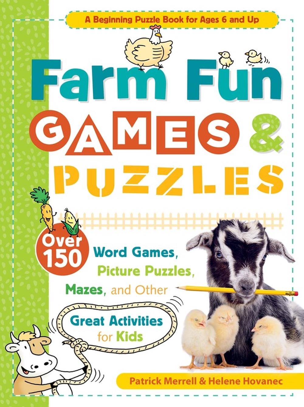 Farm Fun Games & Puzzles by Patrick Merrell - ISBN: 9781635865226
