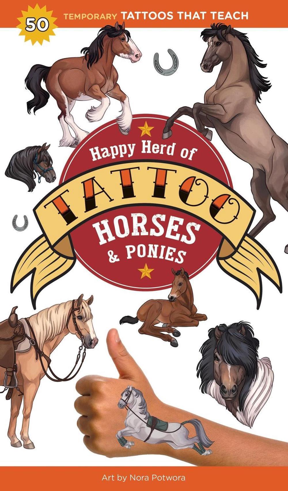 Happy Herd of Tattoo Horses & Ponies by Editors of Storey Publishing - ISBN: 9781635869255