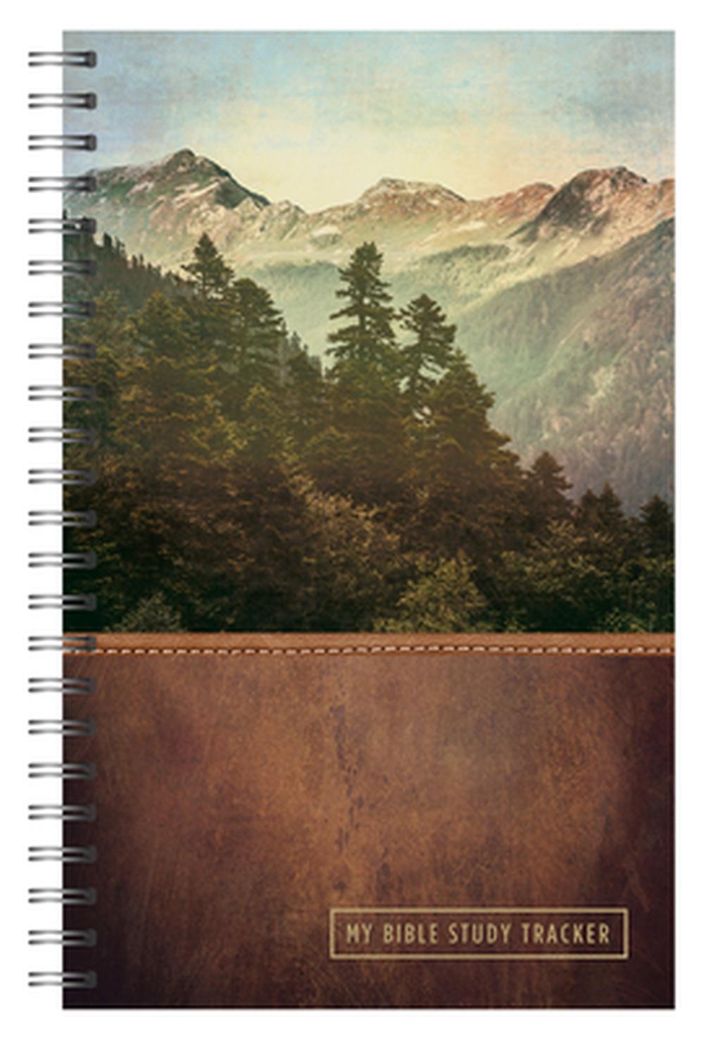 My Bible Study Tracker [Leather Forest], 9781636097534