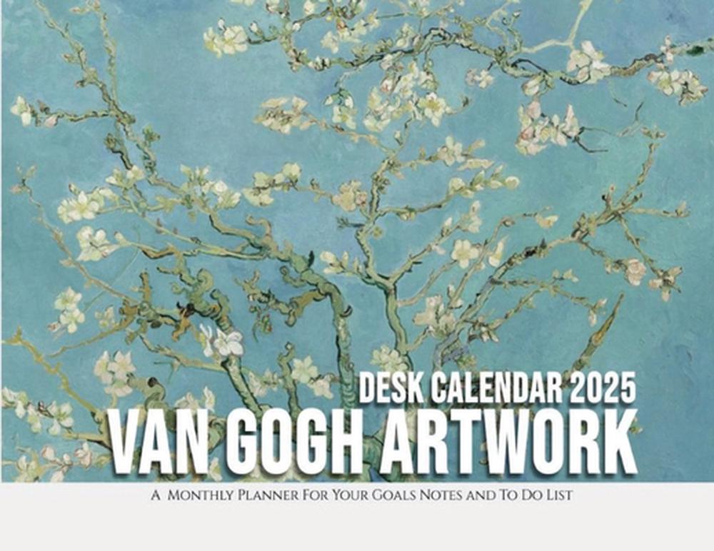 Van Gogh Artwork Desk Calendar 2025 by Llama Bird Press - ISBN: 9781636572765