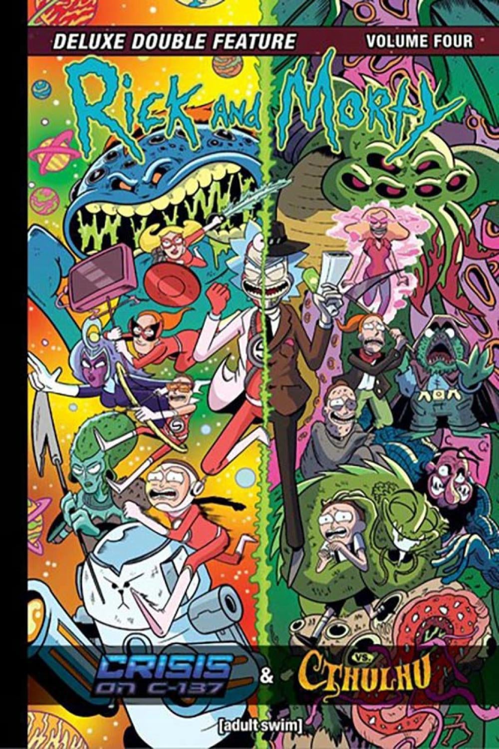 Rick and Morty Vol. 4: Deluxe Double Feature by Stephanie Phillips - ISBN: 9781637155004