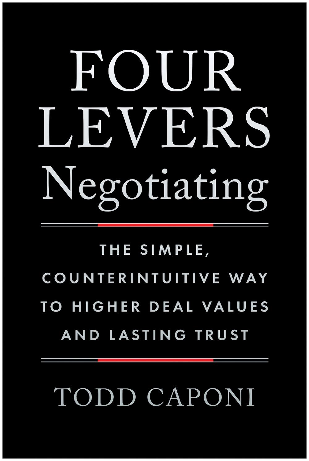 Four Levers Negotiating, 9781637748404