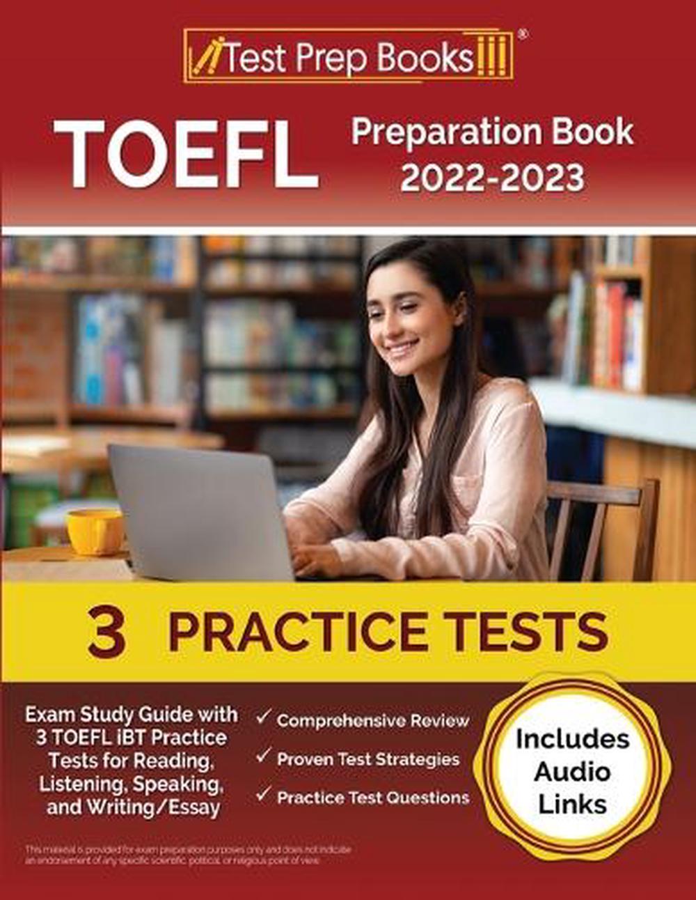 Toefl Preparation Book 20222023 by Joshua Rueda, Paperback