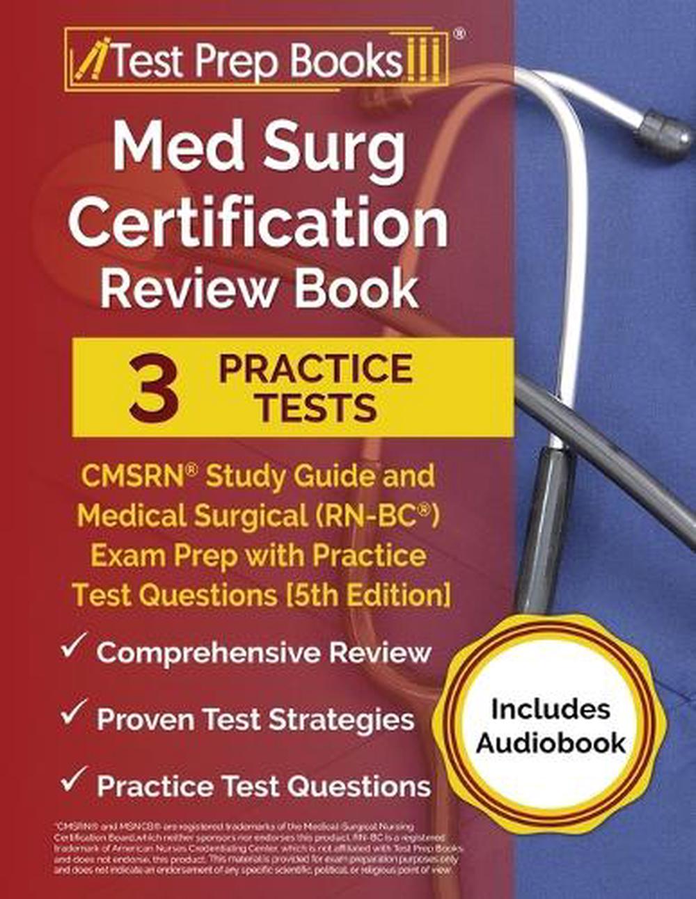 Med Surg Certification Review Book, 9781637754641