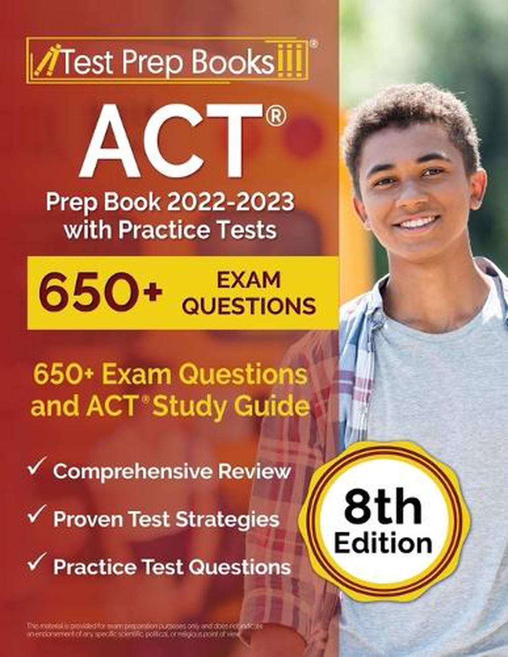 Act Prep Book 20222023 With Practice Tests by Joshua Rueda, Paperback