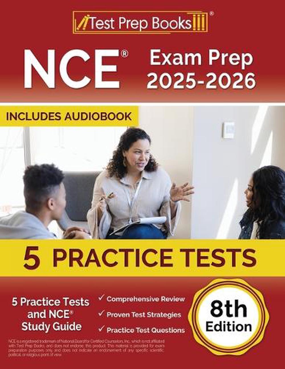 NCE Exam Prep 2025-2026 by Lydia Morrison, Paperback, 9781637757956 ...