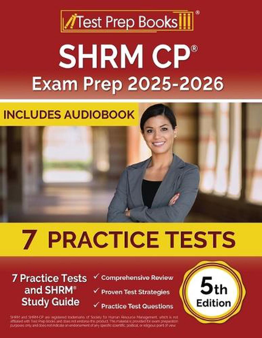 SHRM CP Exam Prep 2025-2026 by Lydia Morrison, Paperback, 9781637759332 ...