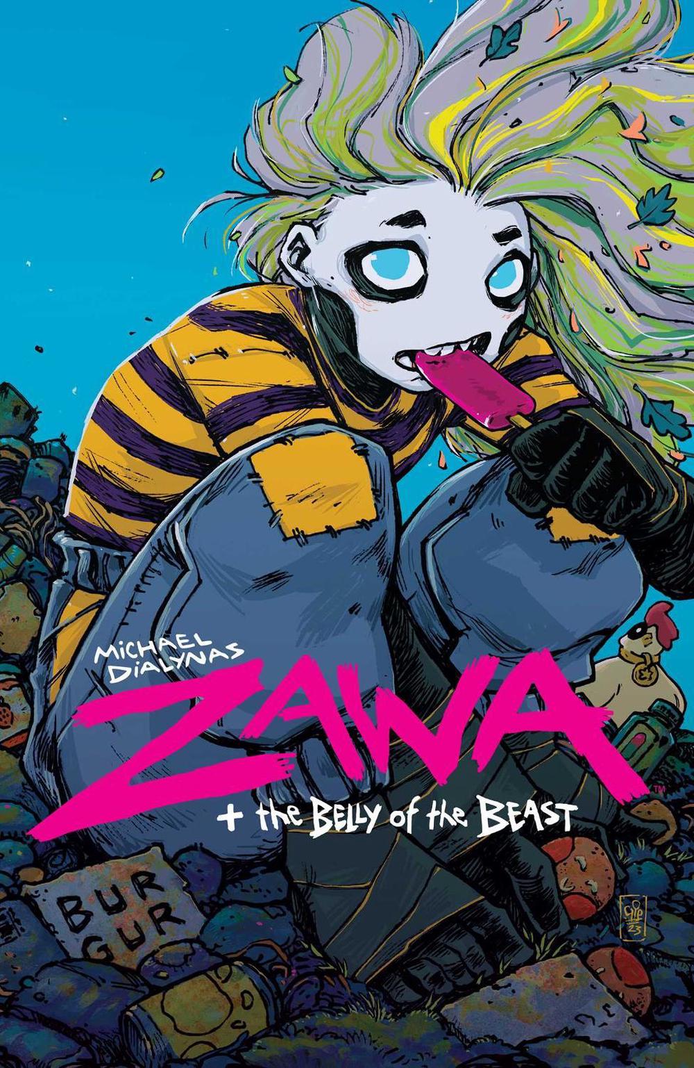 Zawa + The Belly of the Beast by Michael Dialynas - ISBN: 9781637969427