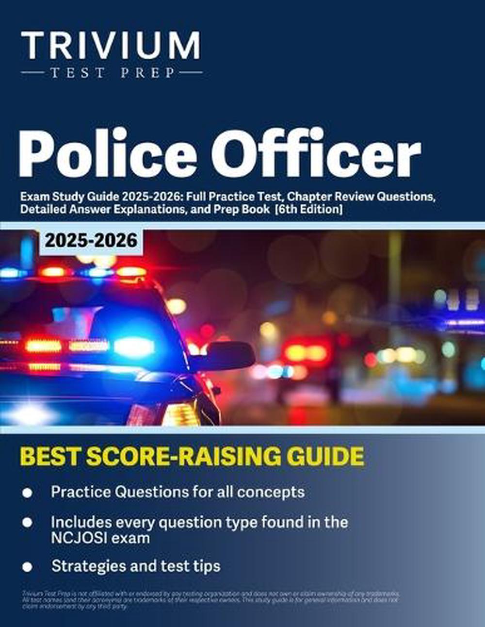 Police Officer Exam Study Guide 2025-2026, 9781637985311