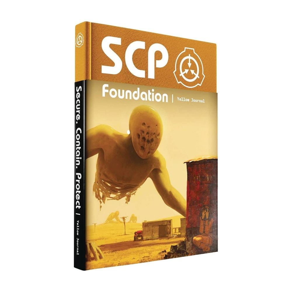 SCP Foundation Artbook Yellow Journal Hardcover Edition by Para Books - ISBN: 9781638380009