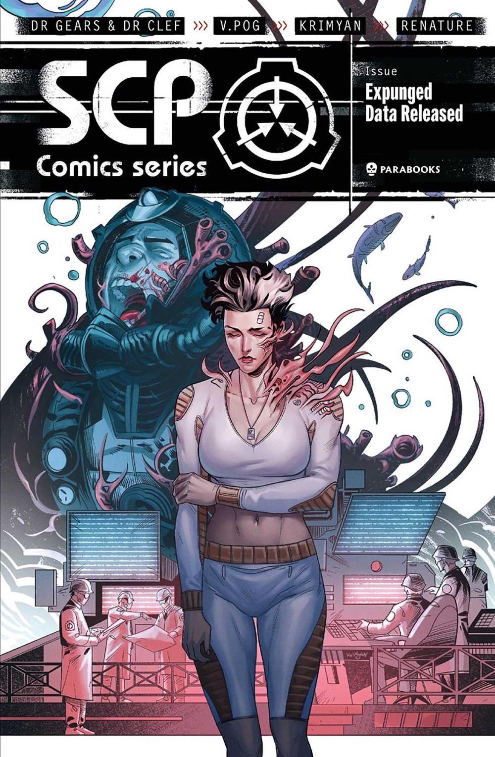 SCP Foundation Comic Book Expunged Data Released by VariDr Gears - ISBN: 9781638380146