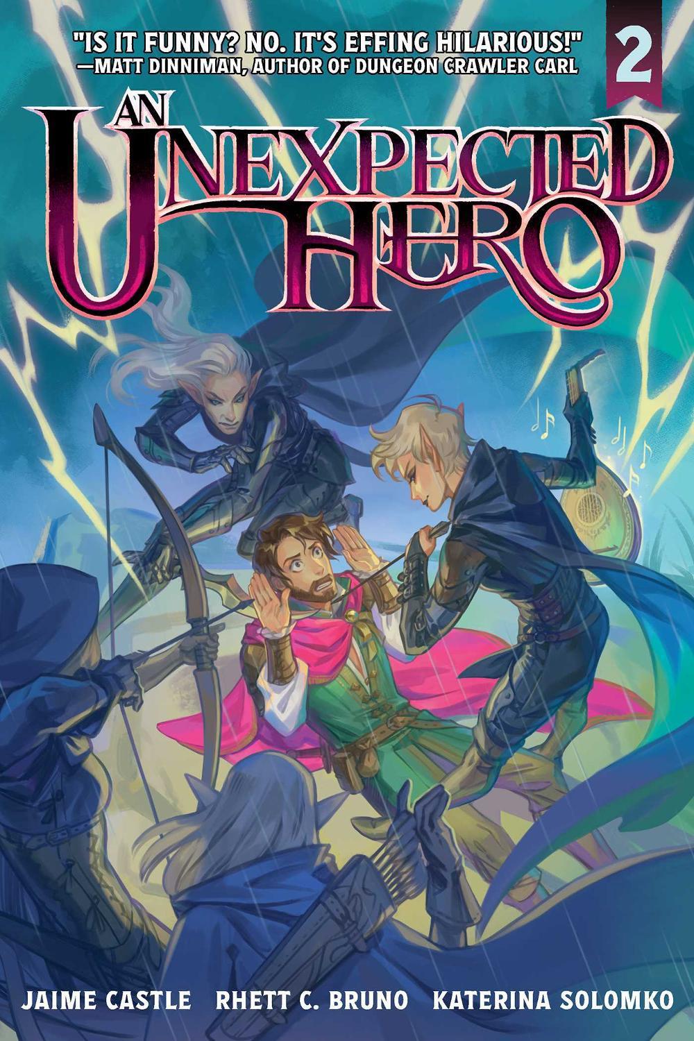 An Unexpected Hero (Light Novel) Vol. 2 by Rhett C. Bruno - ISBN: 9781638494300