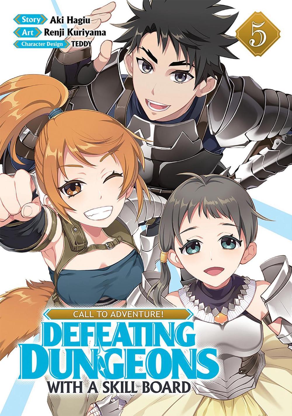 CALL TO ADVENTURE! Defeating Dungeons with a Skill Board (Manga) Vol. 5 by Aki Hagiu - ISBN: 9781638585985