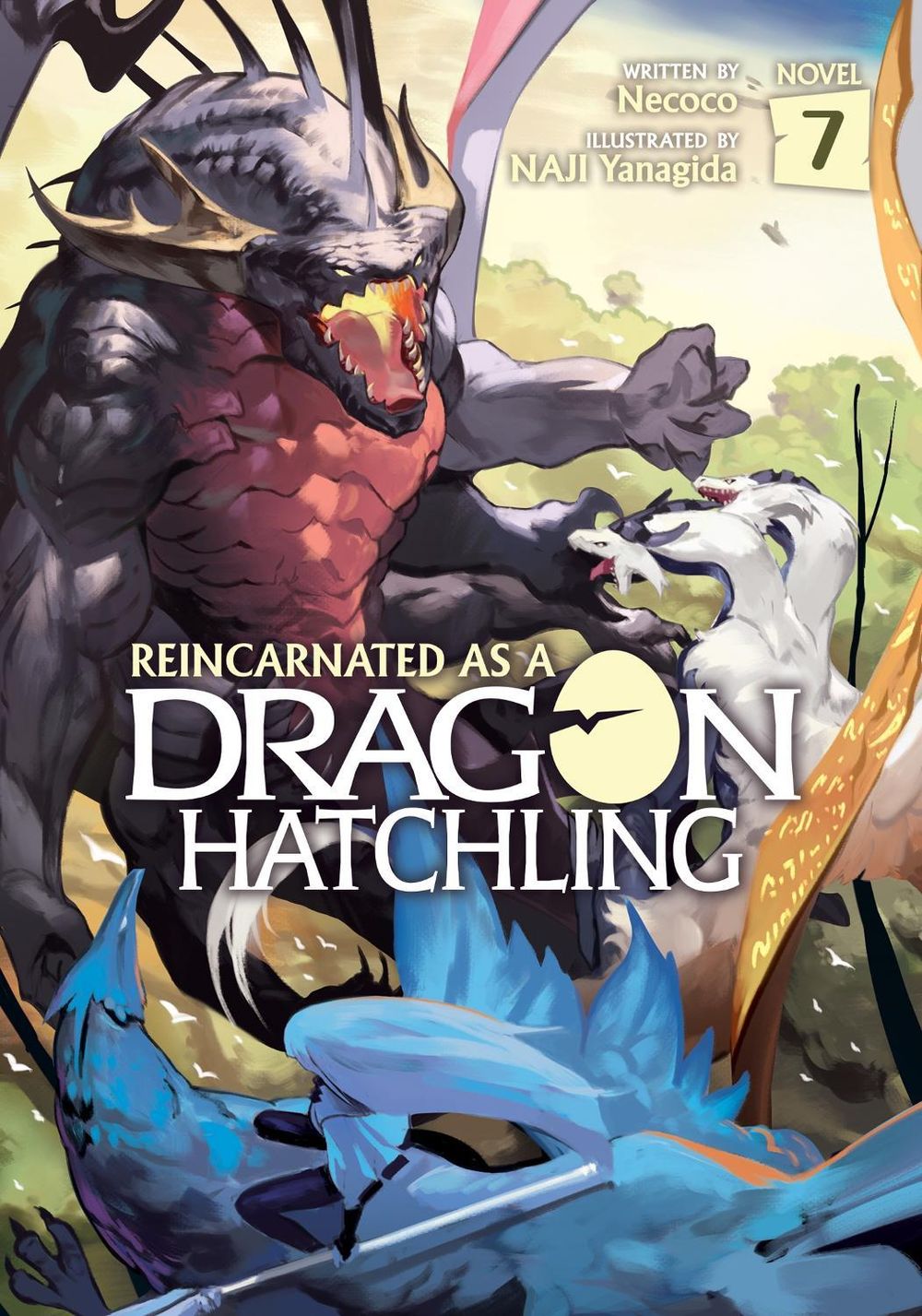 Reincarnated as a Dragon Hatchling (Light Novel) Vol. 7 by Necoco - ISBN: 9781638587668
