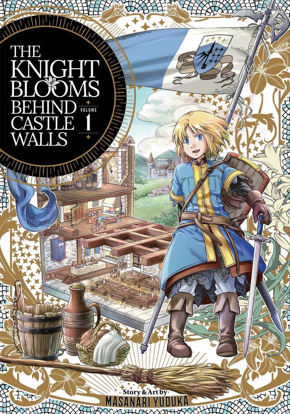 The Knight Blooms Behind Castle Walls Vol. 1 by Masanari Yuduka - ISBN: 9781638589563