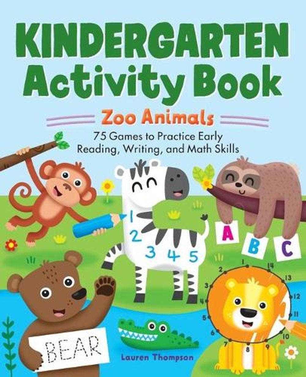Kindergarten Activity Book by Lauren Thompson - ISBN: 9781638781455