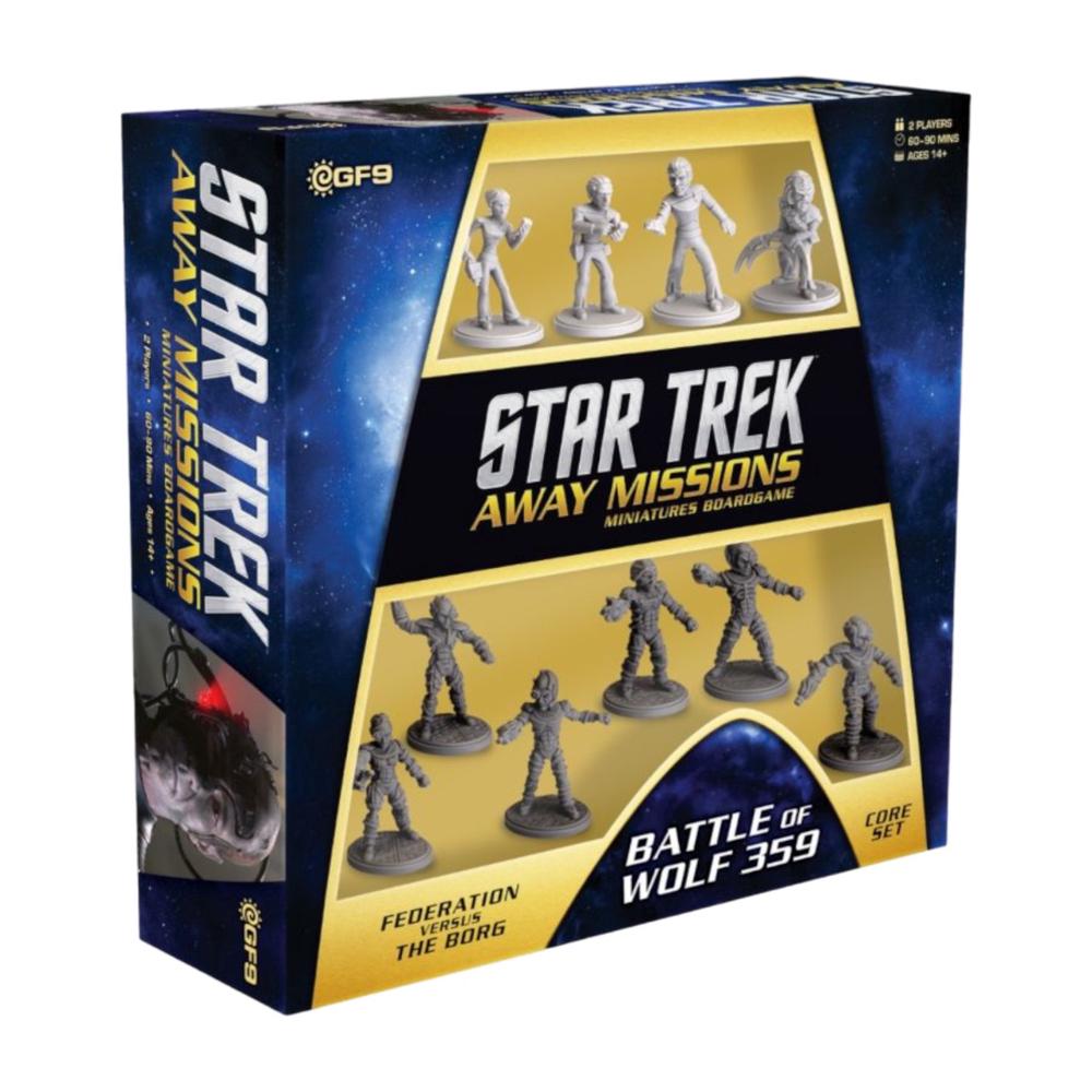 Star Trek - Away Missions "Battle of Wolf 359" Miniatures Board Game, 9781638840596