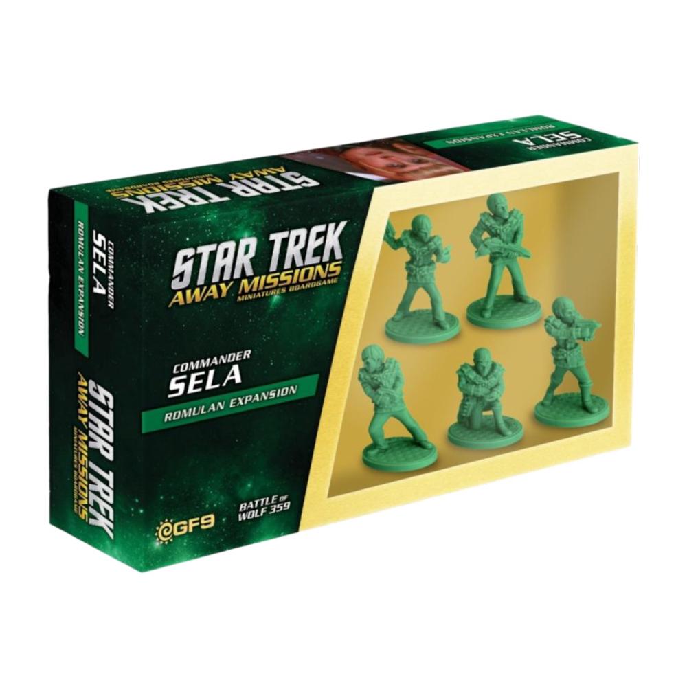 Star Trek - Away Missions "Battle of Wolf 359" Miniatures Board Game Sela Expansion, 9781638840640