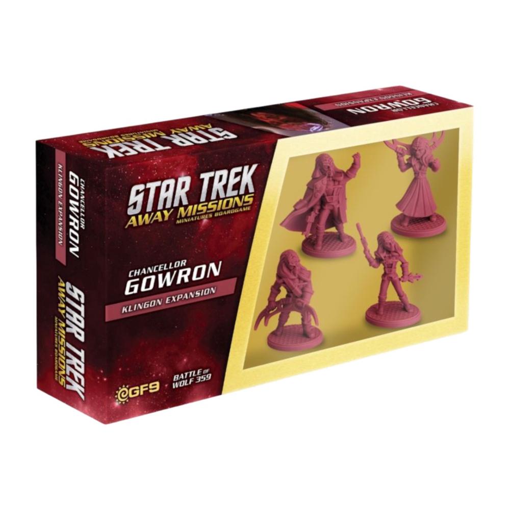 Star Trek - Away Missions "Battle of Wolf 359" - Miniatures Board Game Gowron Expansion, 9781638840671
