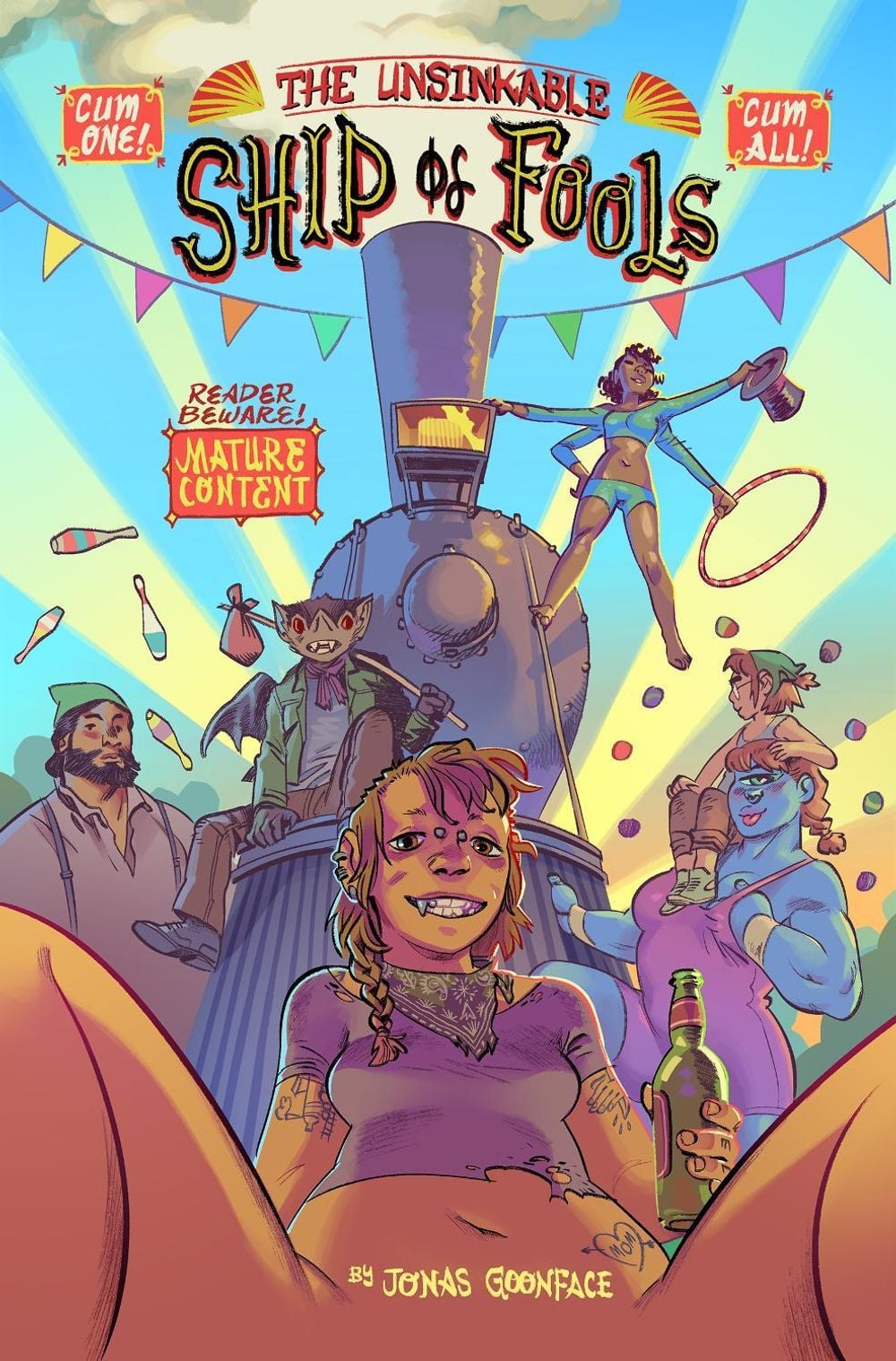 The Unsinkable Ship of Fools by Jonas Goonface - ISBN: 9781638991489