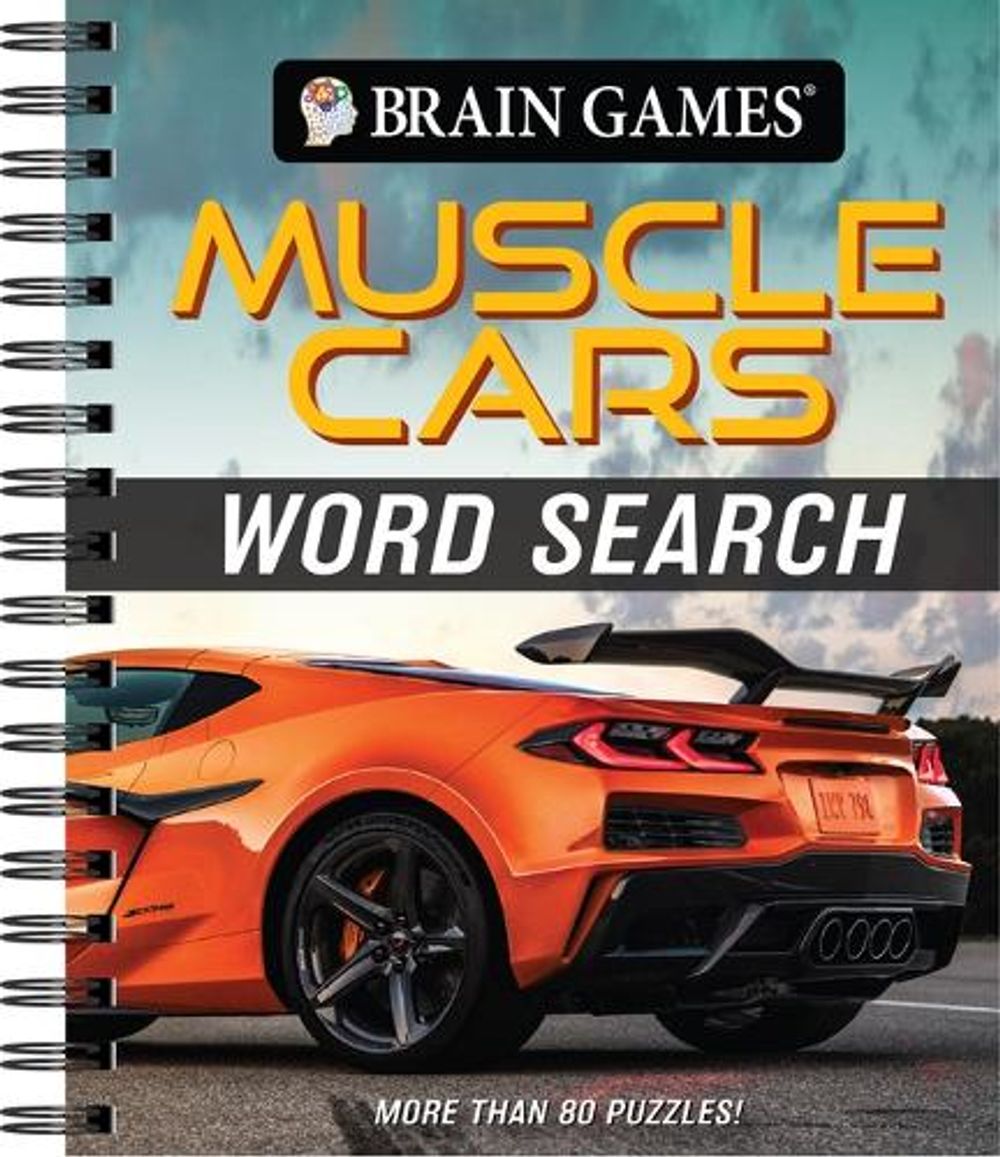 Brain Games - Muscle Cars Word Search by Publications International Ltd - ISBN: 9781639387762