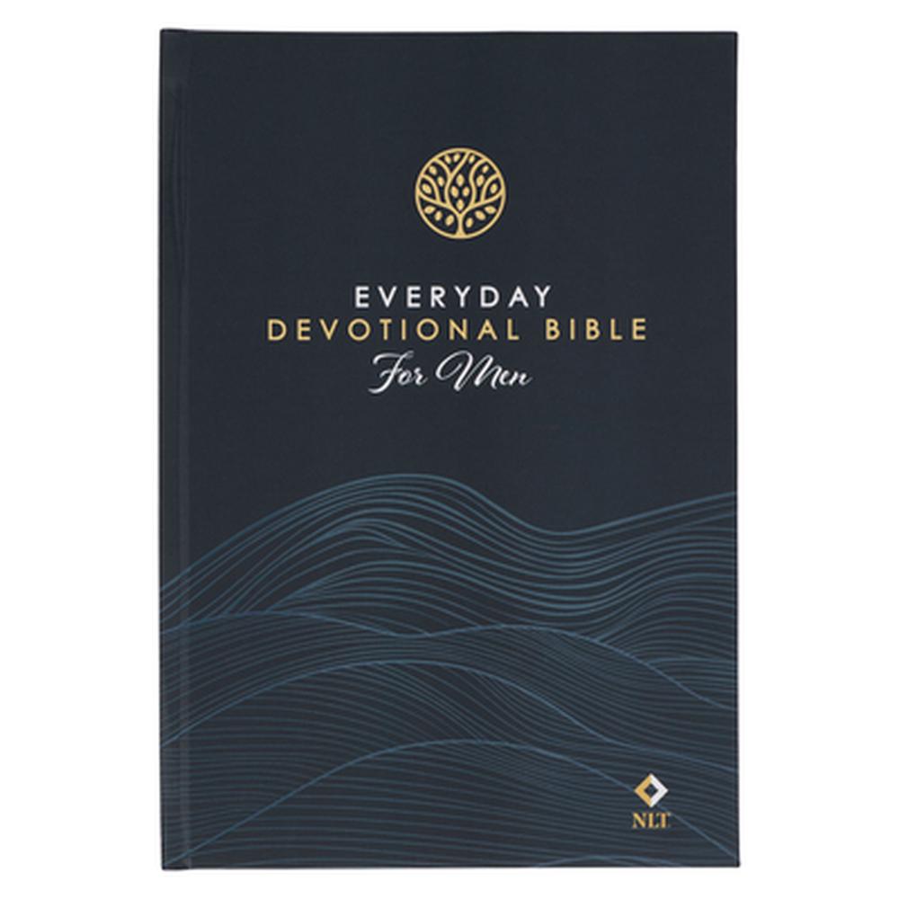NLT Holy Bible Everyday Devotional Bible for Men New Living Translation, 9781639524198