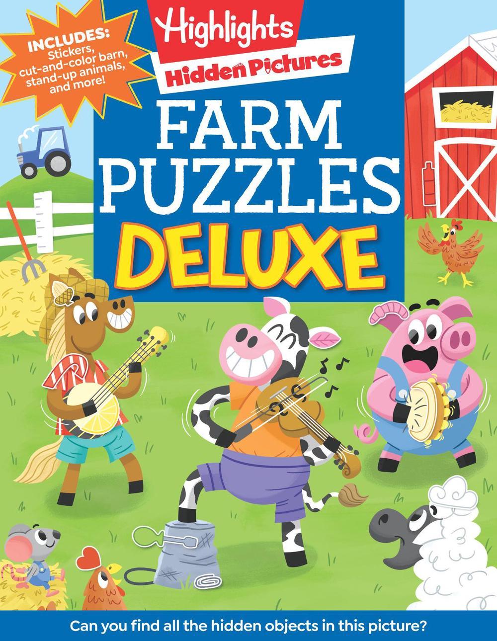 Farm Puzzles Deluxe by Highlights - ISBN: 9781639620746