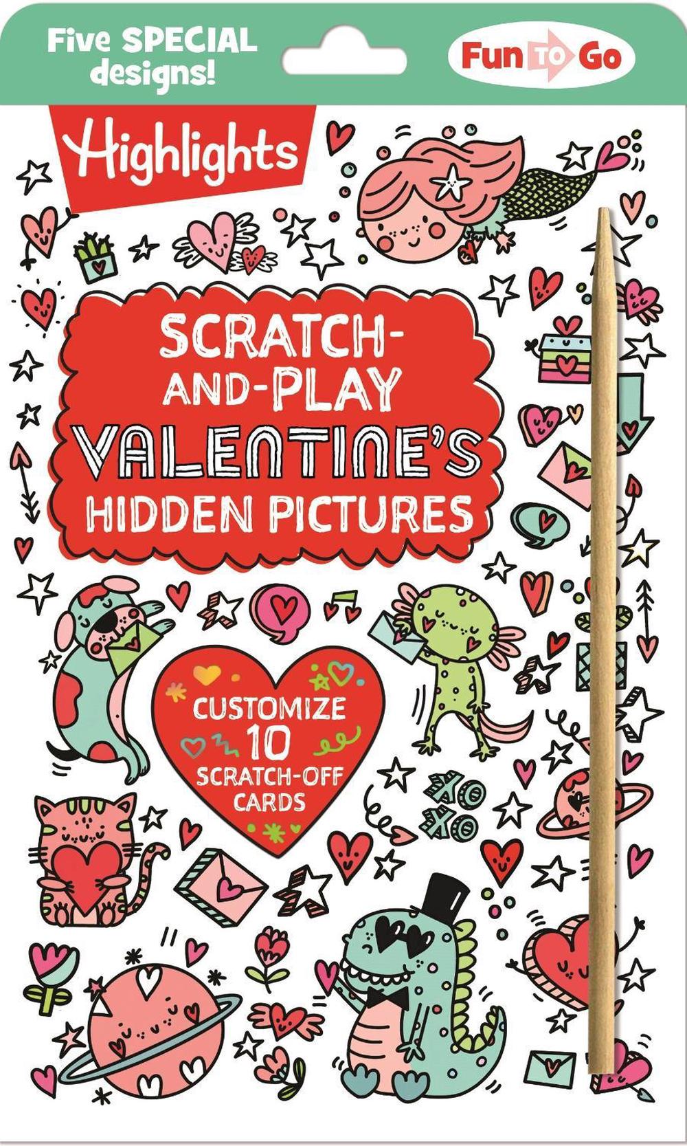 Scratch-and-Play Valentine's Hidden Pictures by Highlights - ISBN: 9781639620883