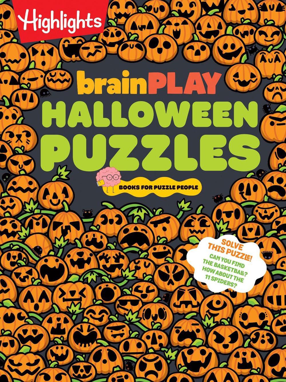 brainPLAY Halloween Puzzles by Highlights - ISBN: 9781639622511