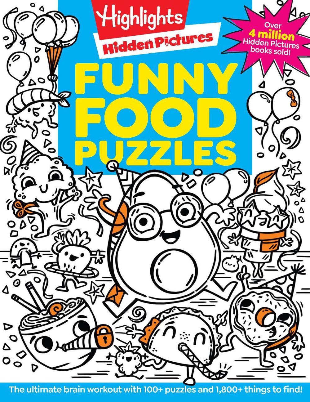 Funny Food Puzzles by Highlights - ISBN: 9781639622535