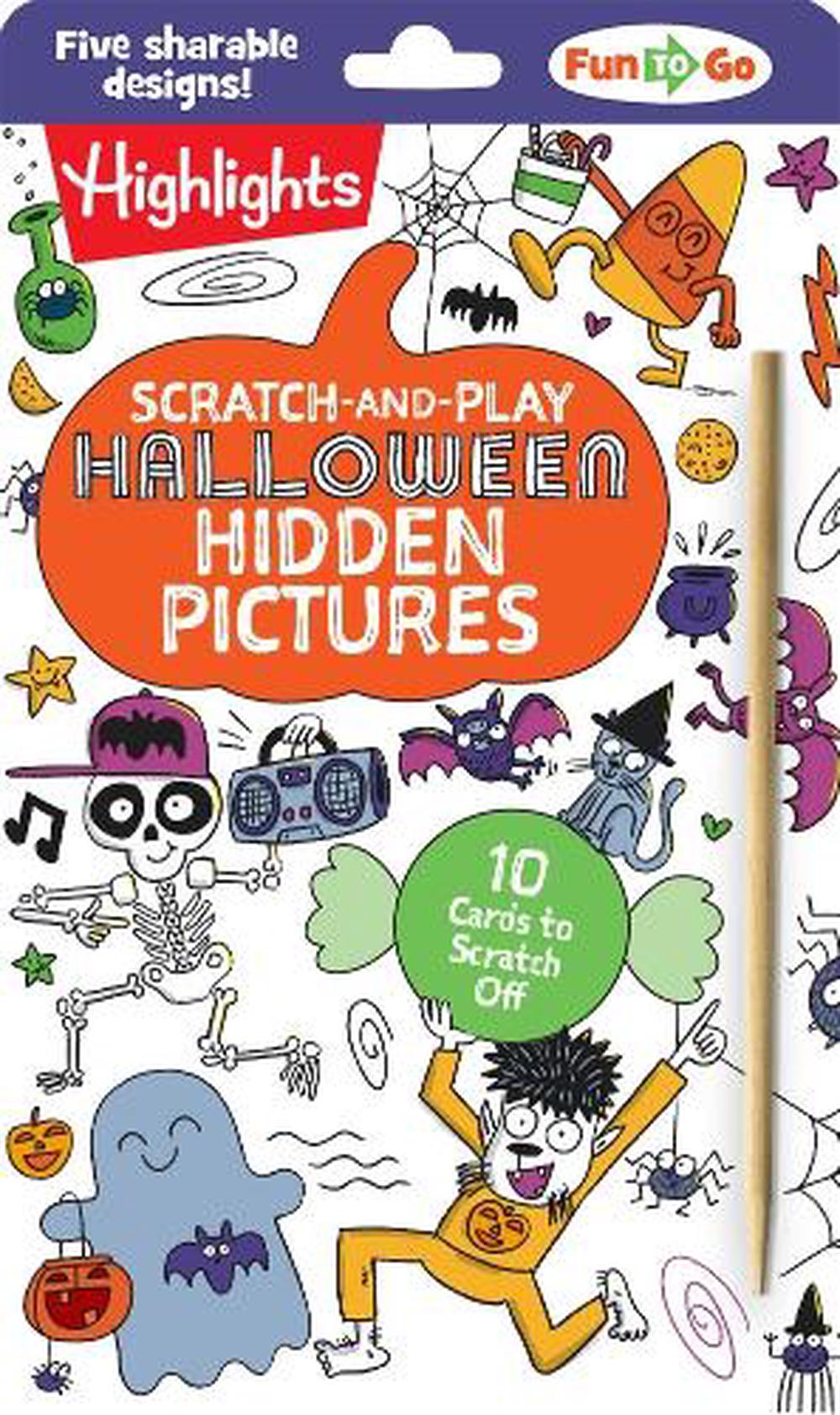 Scratch-and-Play Halloween Hidden Pictures by Highlights - ISBN: 9781639622566