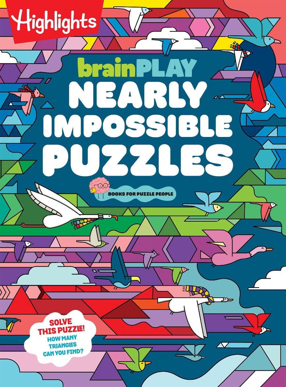brainPLAY Nearly Impossible Puzzles by Highlights - ISBN: 9781639622900
