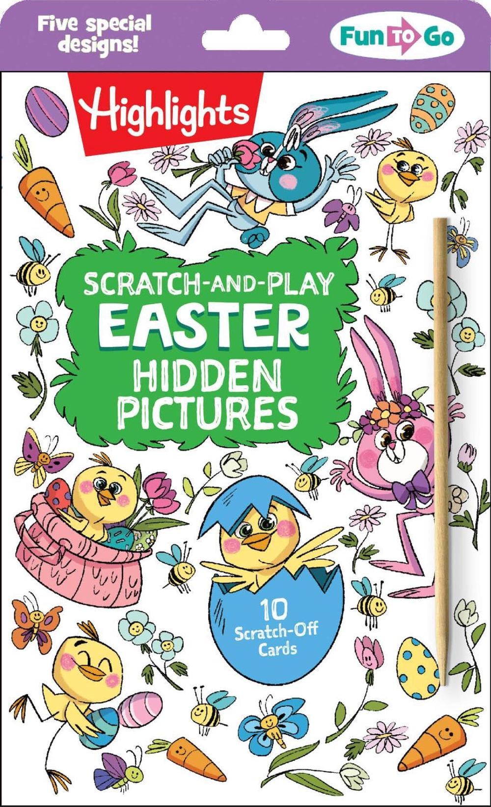 Scratch-and-Play Easter Hidden Pictures by Highlights - ISBN: 9781639623105