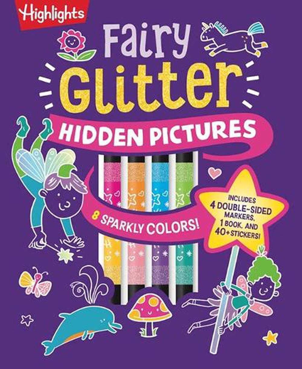 Fairy Glitter Hidden Pictures by Highlights - ISBN: 9781639623402