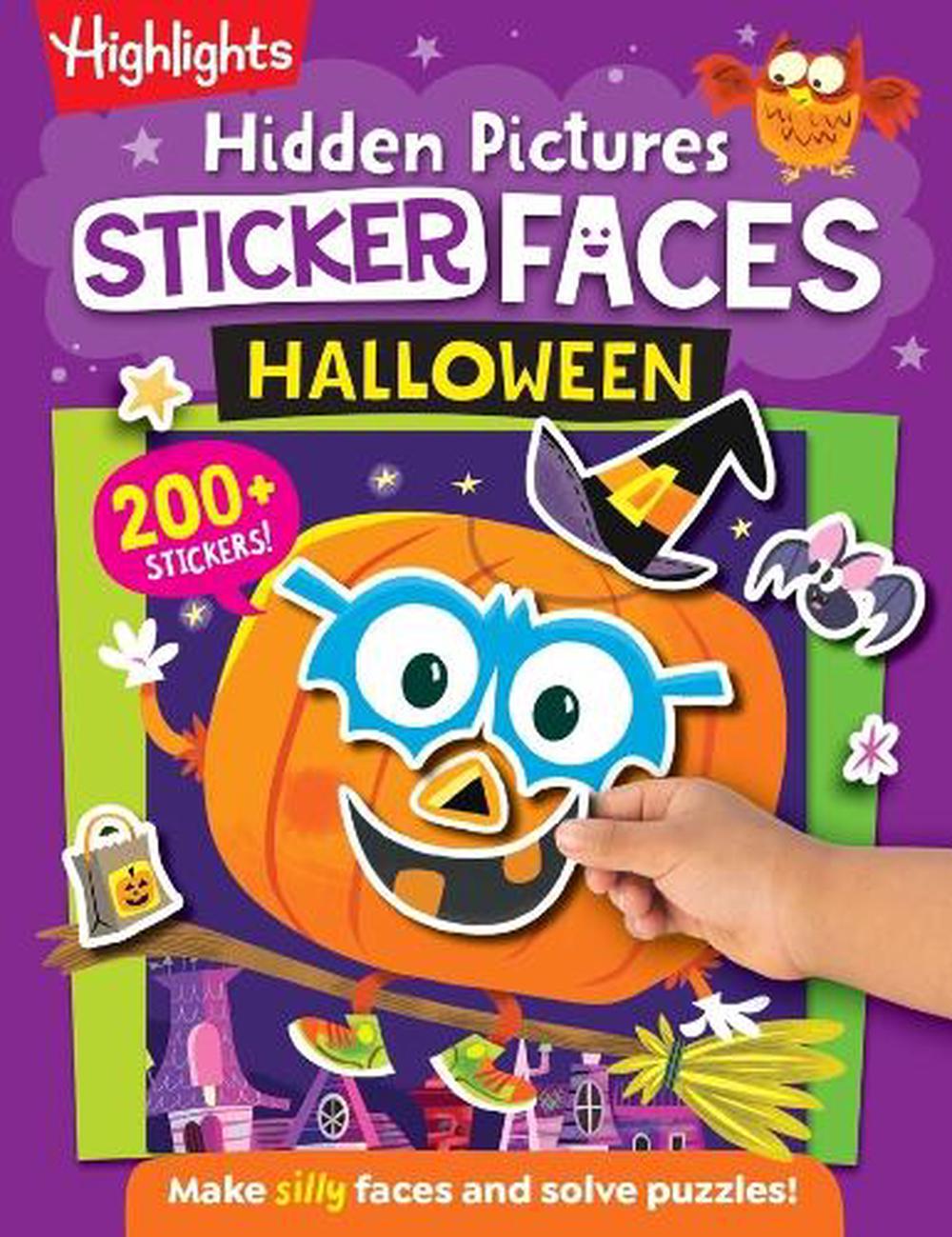 Hidden Pictures Sticker Faces: Halloween by Highlights - ISBN: 9781639623419