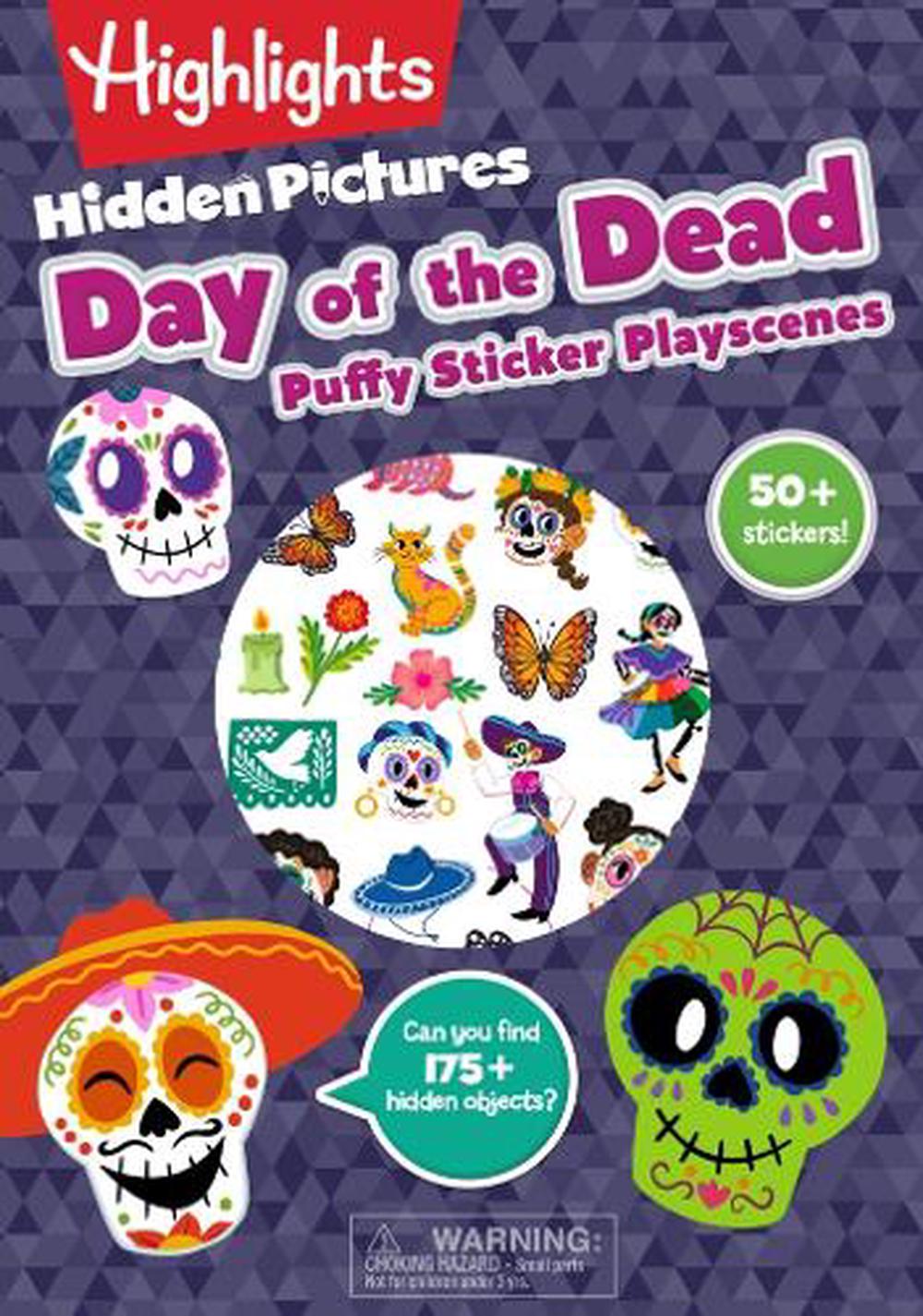 Day of the Dead Hidden Pictures Puffy Sticker Playscenes by Highlights - ISBN: 9781639623426