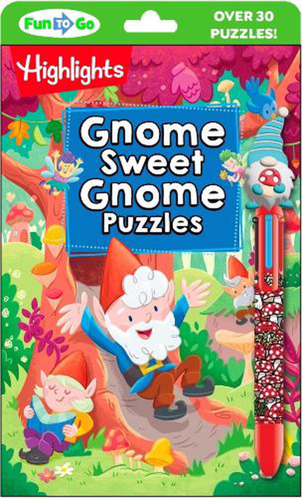 Gnome Sweet Gnome Puzzles by Highlights - ISBN: 9781639623808