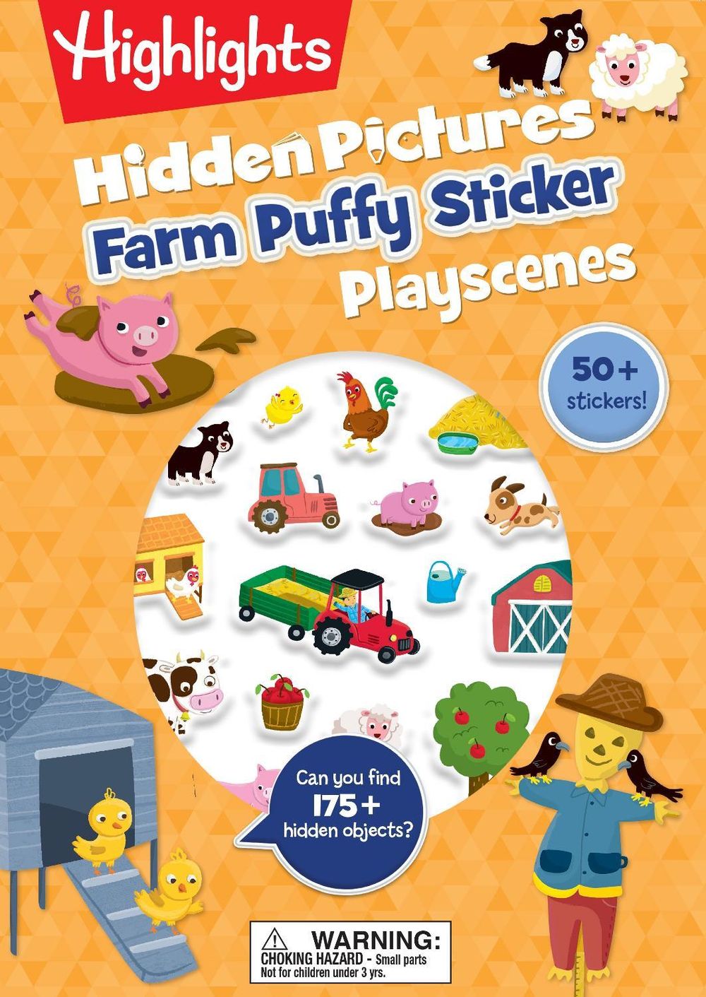 Farm Hidden Pictures Puffy Sticker Playscenes by Highlights - ISBN: 9781639623815