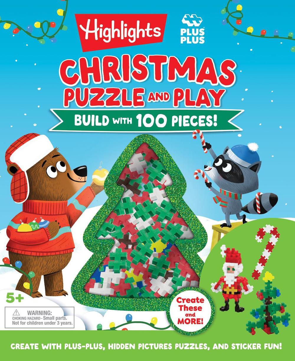 Christmas Puzzle and Play: Build with 100 Pieces! by Highlights - ISBN: 9781639623822