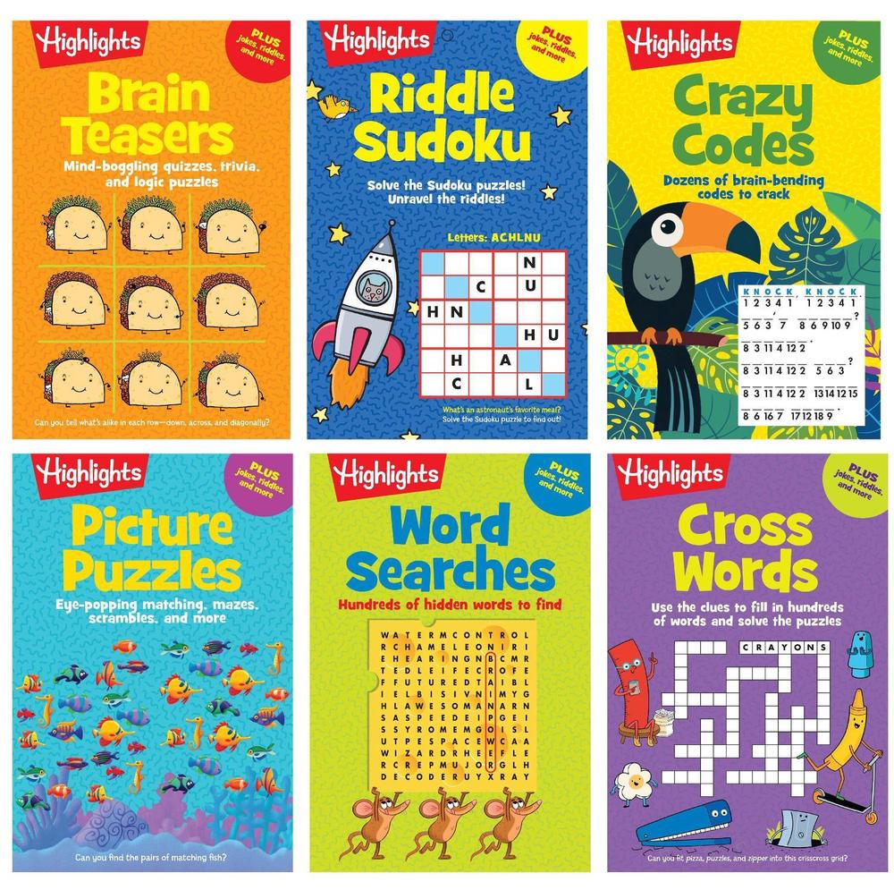 Puzzle Pads Bundle by Highlights - ISBN: 9781639624461