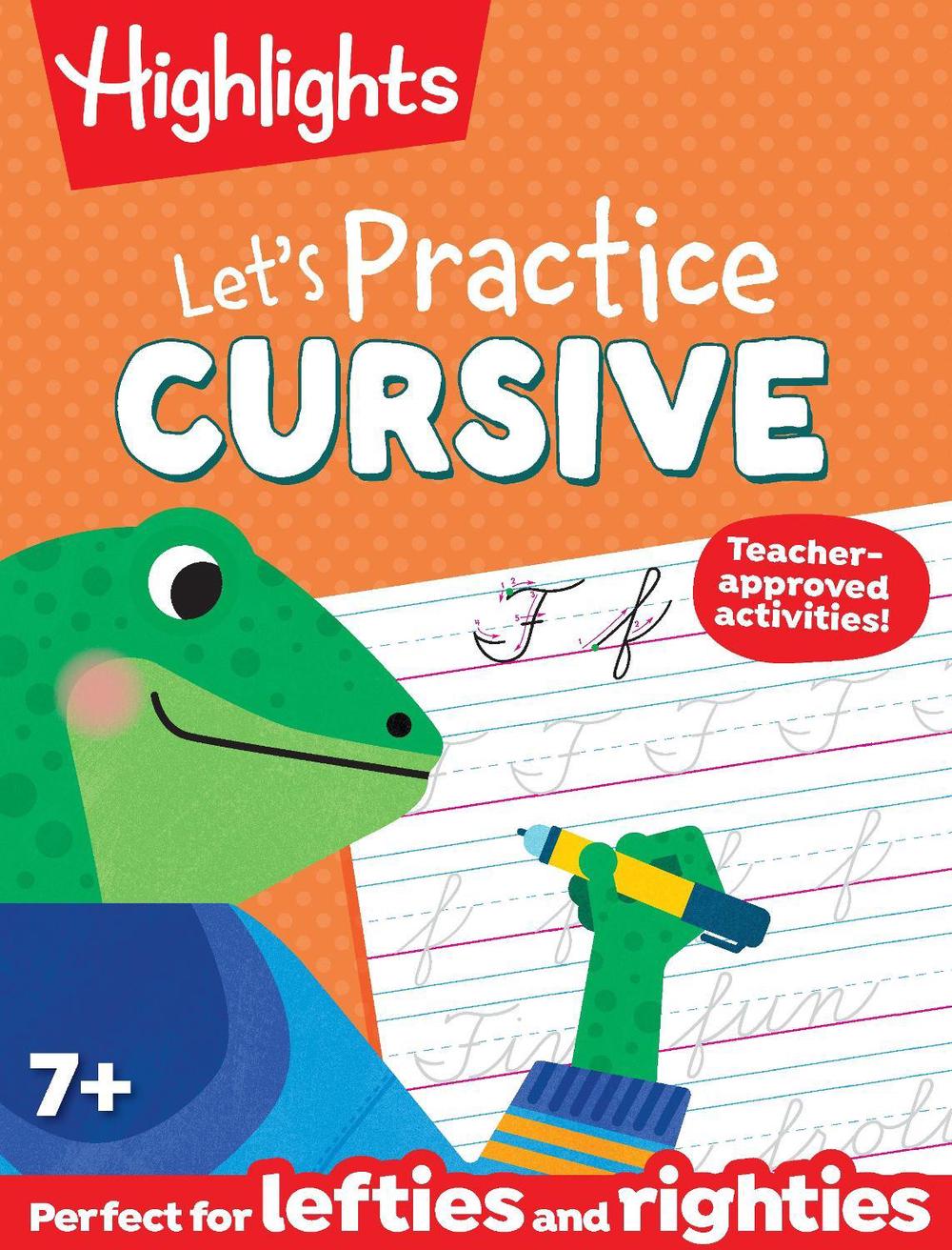 Learn to Write Cursive Big Fun Workbook by Highlights - ISBN: 9781639624546
