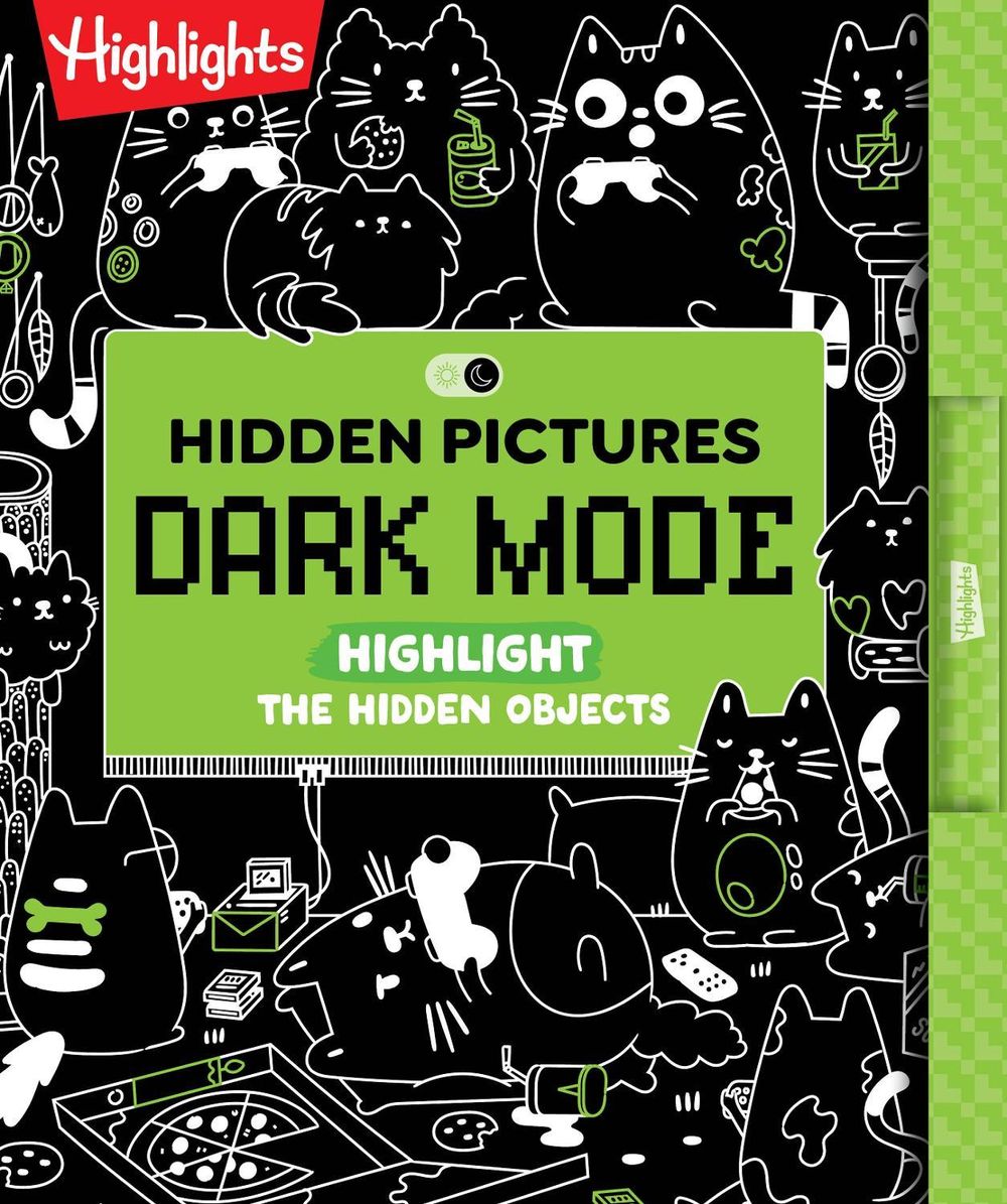 Hidden Pictures Dark Mode by Highlights - ISBN: 9781639624744