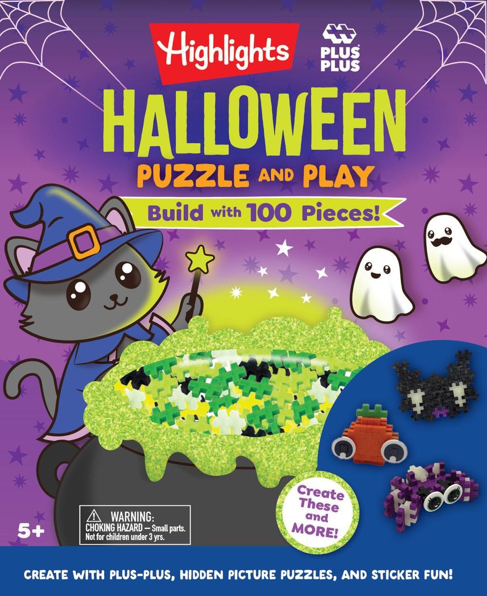 Creepy Creatures Halloween: Build, Puzzle & Play by Highlights - ISBN: 9781639625055