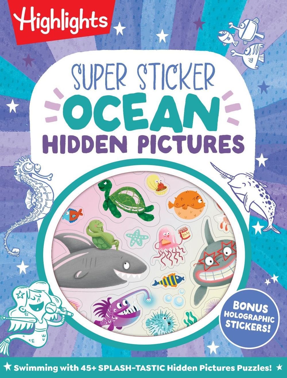 Super Sticker Ocean Hidden Pictures by Highlights - ISBN: 9781639625673