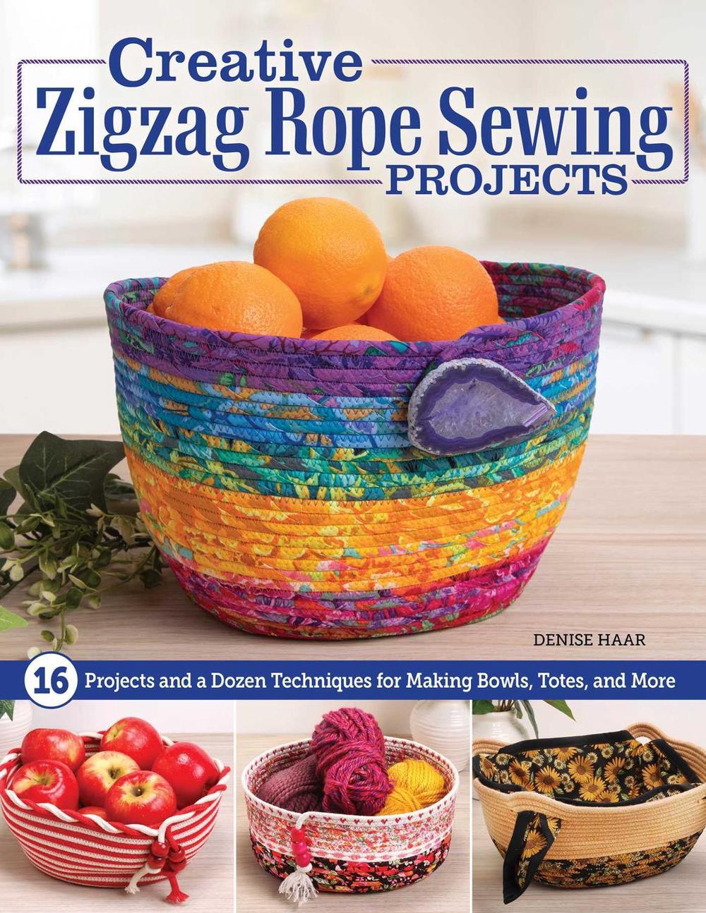 Creative Zigzag Rope Sewing Projects, 9781639811052