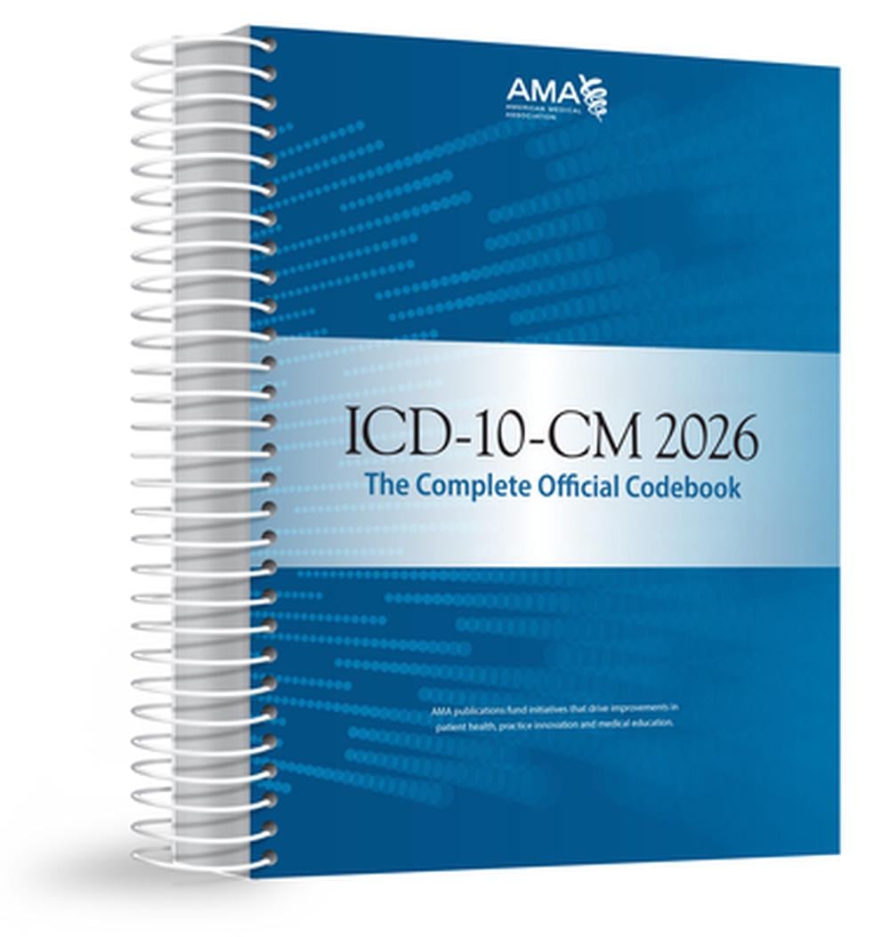 ICD-10-CM 2026 the Complete Official Codebook by American Medical ...