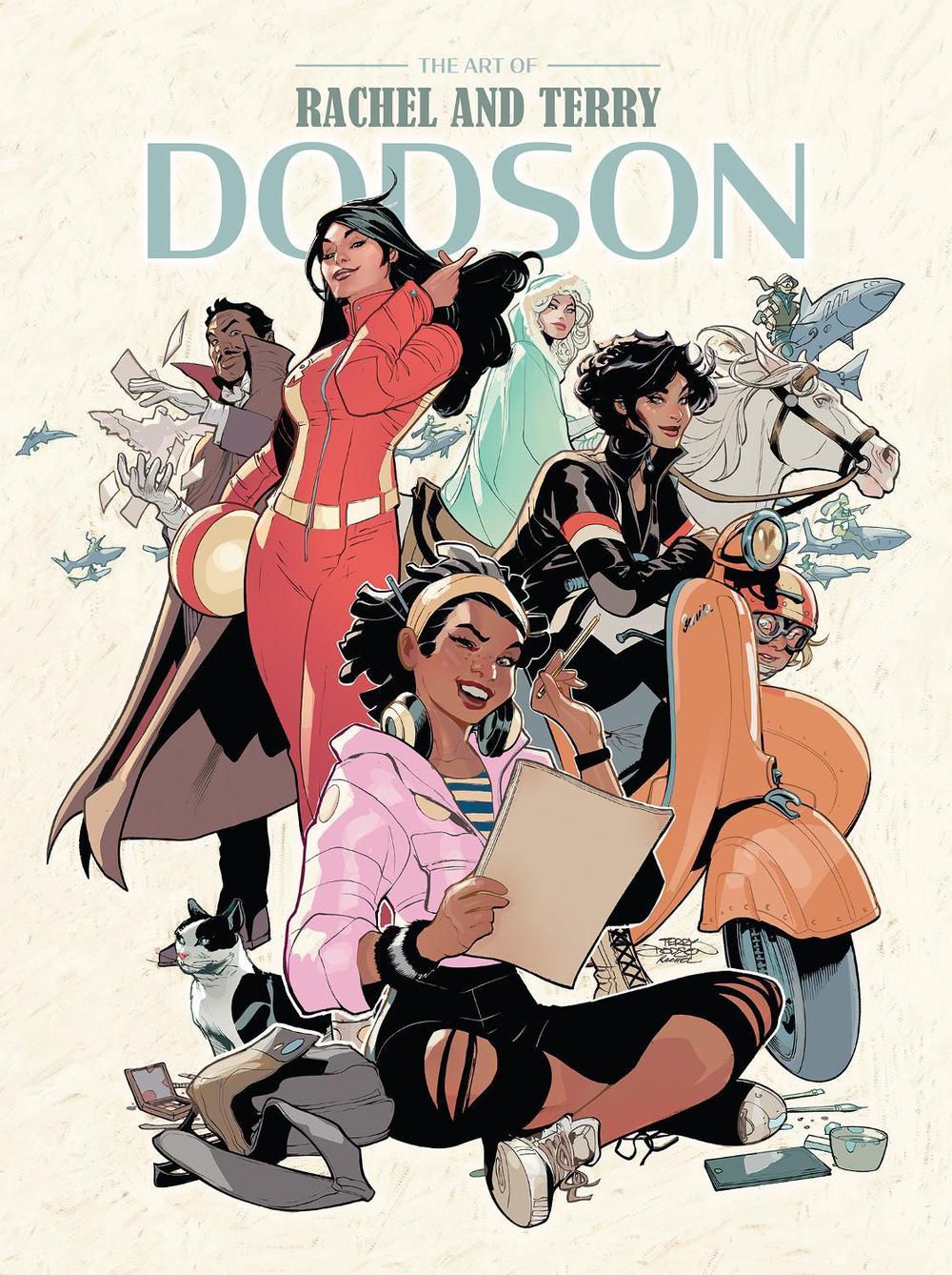 Art of Rachel and Terry Dodson, 9781640410640